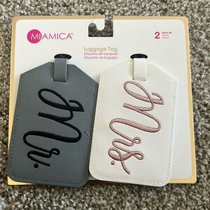 Mr. And Mrs. Luggage Tags
